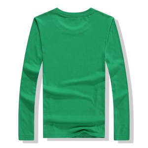 T-shirt à manches longues en coton polyester personnalisé pour hommes T-shirt ajusté confortable vente en gros - Product Image 2