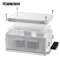 Boîte de jonction étanche en plastique ABS, boîte de distribution extérieure, boîtier pour équipement électronique spécialement conçu pour le câblage