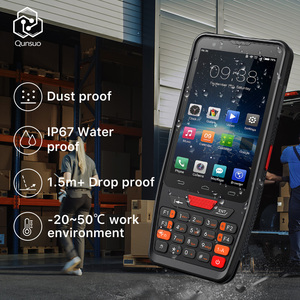 Best-seller PDA portable robuste <span class=keywords><strong>Android</strong></span> 4G avec scanner de <span class=keywords><strong>code</strong></span> <span class=keywords><strong>QR</strong></span> 1D 2D Terminal de données d'inventaire en stock - Product Image 4