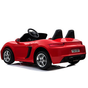 Grote Kinderen Elektrische Rit Op Speelgoedauto 12Volt Rit Op Auto Met Lederen <span class=keywords><strong>2</strong></span> Zitplaatsen En Rubberen Banden - Product Image 3