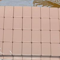 Tuiles de Mahjong en Acrylique Peintes à la Main, Modèle Lotus, Pliables, 4 Couches, 160 Pièces, Luxe, pour Rassemblements en Extérieur, MJ0156