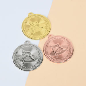 Trophäen Medaillen Gold Silber Roségold Metal Blank Award für das Laufen Fußball Fußball Sport Hergestellt von für <span class=keywords><strong>Medal</strong></span> las - Product Image 6