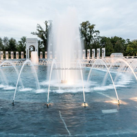 Fuente Musical Programable Personalizada, Fuente de Agua Grande con Luces para Espectáculos, Ideal para Proyectos de Paisajismo Exterior y Lagos