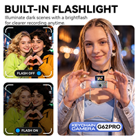Kodak Charmera Yükseltilmiş Versiyon G62Pro Giyilebilir Anahtarlık Dijital Kamera 2000 Orijinal Mini Digicam 1080P 21 Yaratıcı Filtreler