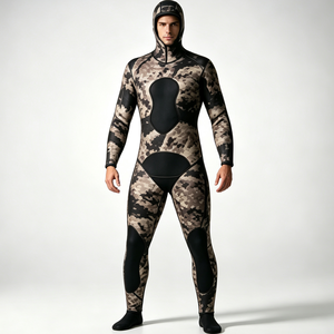 Traje de Buceo de Neopreno Ecológico de 5mm, Unisex, Transpirable, con Costuras Planas, para Buceo en Aguas Abiertas - Product Image 2