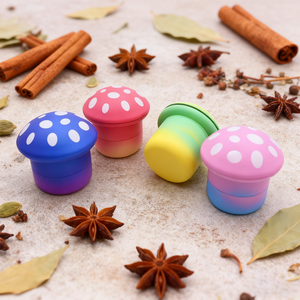 WOWO Tech New Design Wholesale <strong>Good</strong> Quality Mushroom Spice Crusher Zinc Alloy Herb <strong>Grinder</strong> Smoking Metal Tobacco <strong>Grinder</strong> - Product Image 6