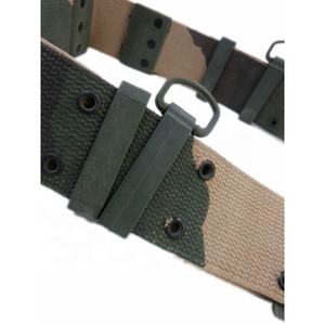 เข็มขัดผ้าใบลายพรางของผู้ชาย,เข็มขัดยุทธวิธีลายพรางสีเขียวทหารใหม่ล่าสุด - Product Image 2