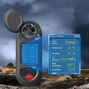 LSJ HW-W01 속도 측정기 풍속 주변 온도 습도에 대한 스포츠맨 기상 측정기 - Product Image 3