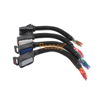 Conector de Placa de Computadora EDC16 EDC17, Programa de Diagnóstico Rápido ECU, Arnés de Cables para Auto, Kits de Cables para Coche, Conductor de Cobre Puro de 12V
