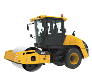 Rouleau compacteur vibrant hydraulique à tambour unique XS85 <span class=keywords><strong>de</strong></span> 7,5 tonnes pour la compactation des fondations et les travaux <span class=keywords><strong>de</strong></span> construction - Product Image 5