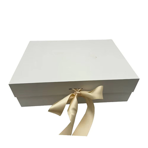 Bán Hot Luxury Wedding Box tùy chỉnh đóng cửa với từ gấp Ribbon Bow đóng mở quà tặng bao bì cho những dịp đặc biệt - Product Image 5