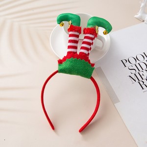 Joli Festival bandeau de noël arbre cadeau licorne bandeau pour X <span class=keywords><strong>mas</strong></span> décoration fête cheveux accessoires - Product Image 2