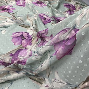 Tessuto tessile tessuto fornitore all'ingrosso 100% T chiffon personalizzato tessuto stampato 100 di carta stampa TESSUTO IN POLIESTERE per le donne <span class=keywords><strong>abbigliamento</strong></span> - Product Image 5