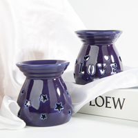 Brûleur d'huiles essentielles en céramique, chauffe-cire pour bougies, pour la décoration de la maison et de la chambre, cadeau de Noël et de pendaison de crémaillère