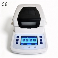 Analyseurs d'humidité rapides de laboratoire, appareil de mesure d'humidité à chauffage halogène, machine de test numérique de teneur en humidité haute précision