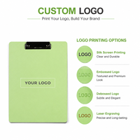 Porte-documents A4 personnalisé avec logo, en plastique PP durable, pour entreprises, écoles et fournitures médicales