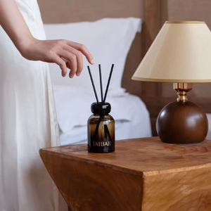 Tùy chỉnh sang trọng 100 <span class=keywords><strong>ml</strong></span> 150 <span class=keywords><strong>ml</strong></span> <span class=keywords><strong>200</strong></span> <span class=keywords><strong>ml</strong></span> thủy tinh màu hổ phách chai Tinh dầu nước hoa hương liệu sậy khuếch tán lọ với Hộp quà tặng - Product Image 3