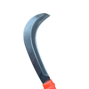 Falce in Acciaio al Manganese <span class=keywords><strong>con</strong></span> Lama Affilata e <span class=keywords><strong>Manico</strong></span> in Plastica, Coltello per Tagliare il Cocco, Attrezzo Agricolo Monomanuale <span class=keywords><strong>con</strong></span> <span class=keywords><strong>Manico</strong></span> <span class=keywords><strong>Lungo</strong></span> - Product Image 5