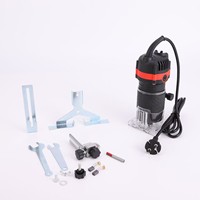 Fraiseuse manuelle OEM ODM 800W pour le travail du bois, défonceuse électrique avec queue de 1/4 pouce pour machine à découper le bois