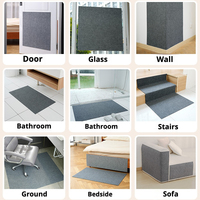 Neue Katzen-Kratzmatte Katzenspielzeug Möbelschutz Wandaufkleber-Board zur Druckentlastung und Selbstbeschäftigung für Katzen auf Boden und Wand im Innenbereich