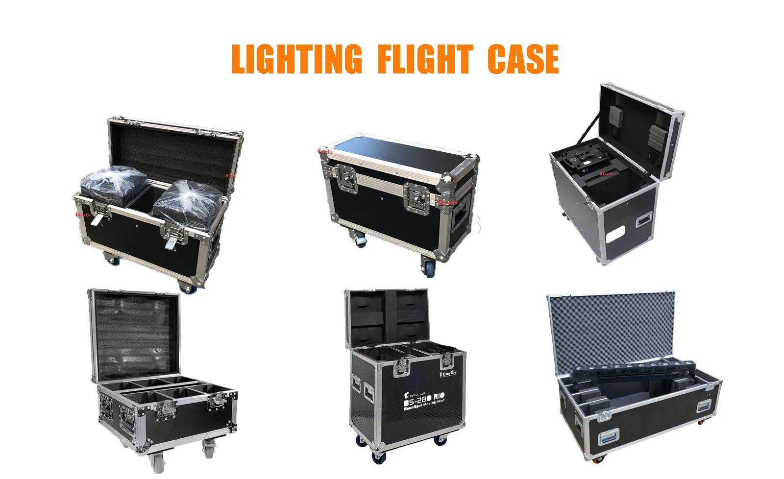 Flight Zone Deluxe 3-Drawer Workbox Tour Case with Casters & Side