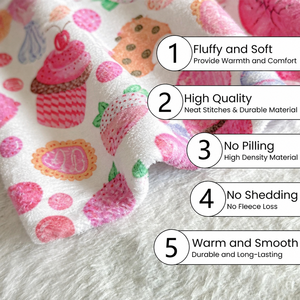 Selimut Lembut Flanel Fleece Lucu untuk Sofa, Tempat Tidur, Ruang Tamu, Kantor, dan Perjalanan - Product Image 5