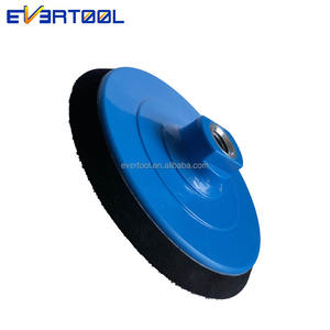 איכות evertool 5/8 חוט סיבובי ליטוש כרית 125 מ "מ כרית גיבוי פלסטיק עם תמיכה קצף מטחנת - Product Image 3