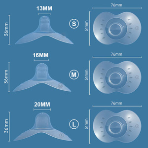 Copricapezzoli in Silicone Cmbear, Protezione per Capezzoli per Allattamento 0-12 Mesi, Ausilio per l'Allattamento, 1 Pezzo - Product Image 4