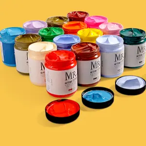 Chinjoo-pintura de arte saludable, 300ml, 3D, pintura acrílica de cuerpo pesado, personalizada, no tóxica, multicolor