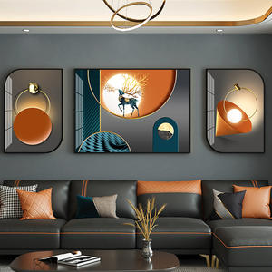 <span class=keywords><strong>Peinture</strong></span> murale moderne de luxe minimaliste pour salon et maison, art mural en cristal, <span class=keywords><strong>peinture</strong></span> en porcelaine - Product Image 6