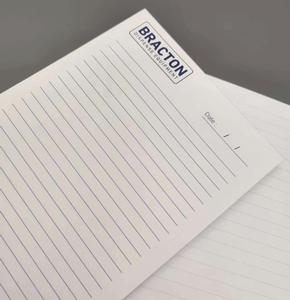 กระดาษหนาคุณภาพสูง พิมพ์โลโก้ตามสั่ง <span class=keywords><strong>สมุด</strong></span>โน้ต<span class=keywords><strong>ฉีก</strong></span>ได้ ขนาด A4 A5 A6 สำหรับสำนักงาน ธุรกิจ <span class=keywords><strong>สมุด</strong></span>บันทึก<span class=keywords><strong>เส้น</strong></span>บรรทัดแนวนอน - Product Image 2