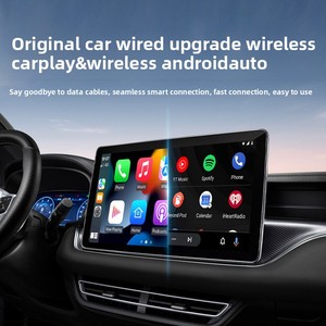 Original Cross-border Shenzhen CarPlay Box Y1 5cm USB Screen <b>Mirroring</b> Interconnection Compatible Wired Wireless In-<b>Car</b> Phone - Product Image 1