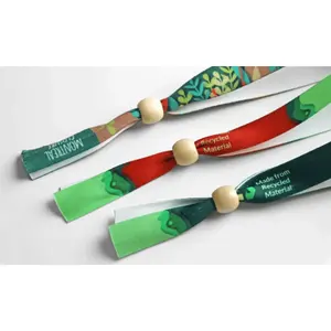 Braccialetto in bambù RPET, merchandising sostenibile - Product Image 3