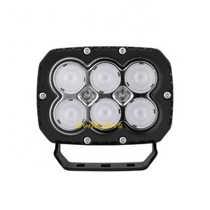 60w 12v 5 pouces Auto moto LED lampe de travail camion tout-terrain motos système accessoires de voiture de Rectangle LED lumière de conduite - Product Image 2