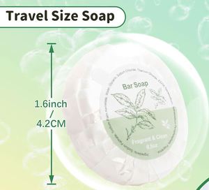 20g Eco Friendly Disposable Mini Shaped <b>Bar</b> Soap Conditioning for Hotel Spa Use Paper Wrap Customizable Logo 18 Months <b>Shelf</b> - Product Image 3