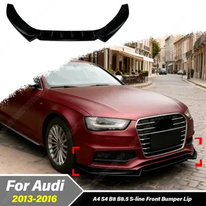 Pour B8 B8.5 S-line 2012 2013 2014 2015 2016, Spoiler de pare-chocs avant, Accessoires de décoration pour voiture - Product Image 1