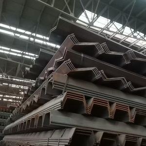 Sheet Pile Baja Larssen Standar EN untuk Tembok Penahan dengan Piling Baja Kelas ASTM dan Besi Logam Pondasi Standar JIS - Product Image 4