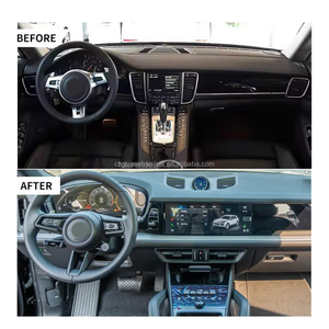 Actualización del kit <span class=keywords><strong>interior</strong></span> Porsche 958 para 11-17 años + 25 años nuevo 92A para asiento de Panel de puerta <span class=keywords><strong>Interior</strong></span> de cuero para salpicadero Cayenne - Product Image 4