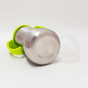 Biberons en acier inoxydable 304 faciles à prendre 10oz col large capacité de 290ml lait en métal et biberon à débit de mamelon juteux - Product Image 4