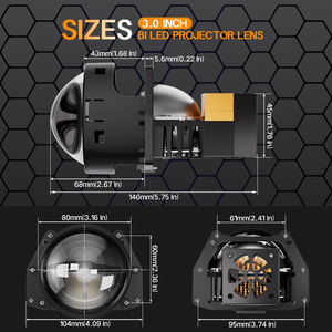 เลนส์โปรเจคเตอร์ <span class=keywords><strong>Bi</strong></span> LED รุ่น EK01 <span class=keywords><strong>Pro</strong></span> กำลังสูง H7 H11 H4 ไฟสูง ไฟต่ำ ไฟ LED 180W เลนส์โปรเจคเตอร์ <span class=keywords><strong>Bi</strong></span> LED - Product Image 4