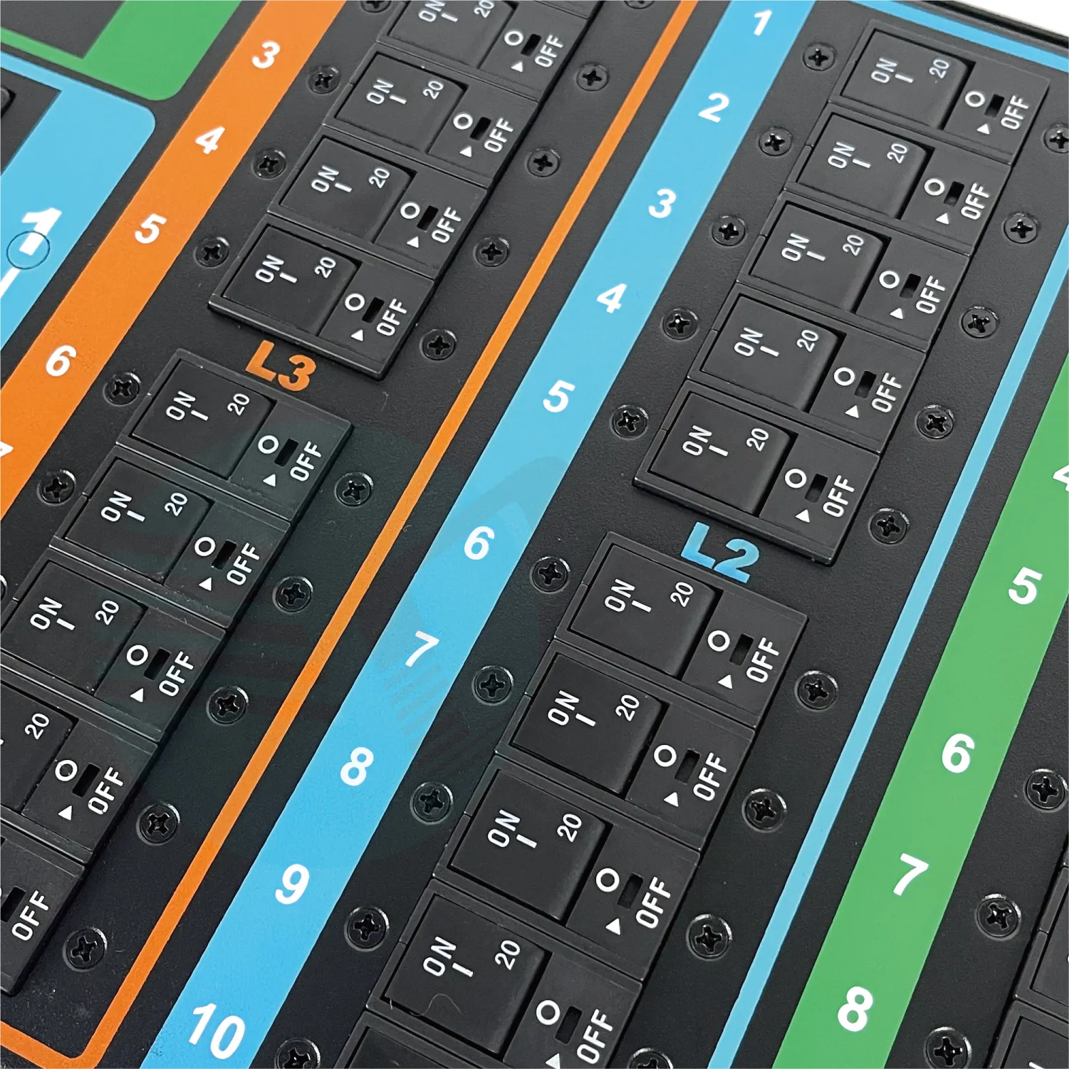 Intelligent PDU 3Phase 200A 240/415V 30 Way IEC C19 Metal Plate Smart IP PDU Network Remote Monitoring Smart PDU