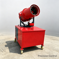 Canon à brouillard d'eau robuste monté sur véhicule pour le contrôle de la poussière dans la manutention du minerai de fer avec faible consommation d'eau