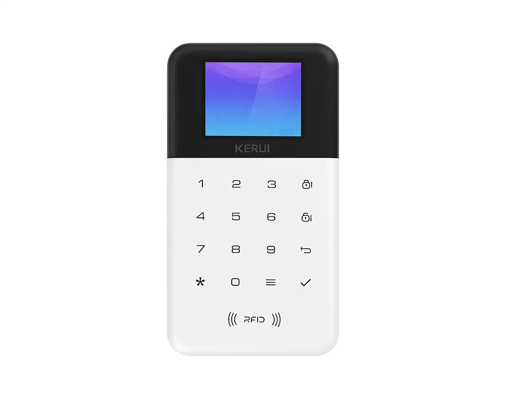 Produttore GSM Tuya Wifi Senza Fili Sistema di Allarme Domestico KR-W211 Casa di Allarme di Sicurezza di Rete