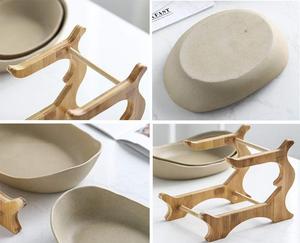 Panier créatif à Double couche <span class=keywords><strong>en</strong></span> <span class=keywords><strong>céramique</strong></span>, assiette <span class=keywords><strong>de</strong></span> <span class=keywords><strong>fruits</strong></span> européenne <span class=keywords><strong>de</strong></span> haute qualité pour la maison - Product Image 5