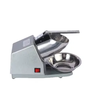 85kg/HR Household Single Knife Gland Ice Crusher HK-108 Extrusion Ice Shaver Household Small Stainless Steel Ice Slag Machine