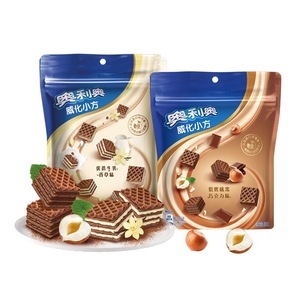 <strong>Oreo</strong> Biscuit <strong>Small</strong> Square Sandwich Wafer Cookies Vanilla Chocolate Flavor Exotic Snacks 42g - Product Image 2