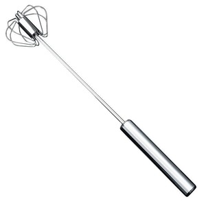 <span class=keywords><strong>Fouet</strong></span> batteur semi-automatique en acier inoxydable, mélangeur rotatif à pression, accessoires de <span class=keywords><strong>cuisine</strong></span> pour la pâtisserie maison et le mélange de crème - Product Image 5