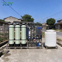 Équipement d'ultrafiltration de l'eau 1000lph UF RO pour la purification de l'eau industrielle Utrafitration