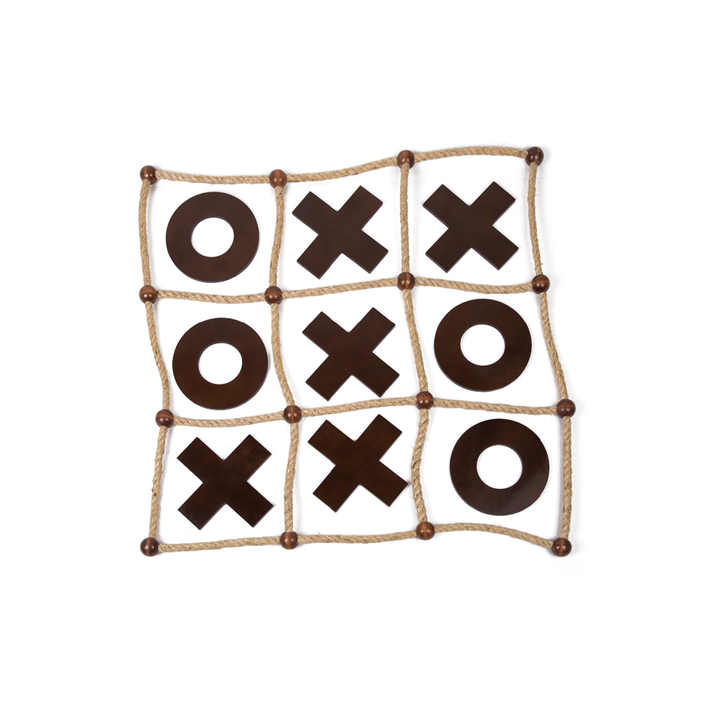 SWOOC Giant Wooden Tic Tac Toe Game (All Weather) 3 ft. x 3 ft