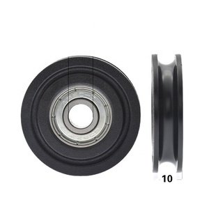 Con Lăn Dẫn Hướng Trượt Độ Cứng POM Tùy Chỉnh Bánh Xe Ròng Rọc <span class=keywords><strong>10</strong></span>*48*16Mm Cho Tủ Cửa Sổ Trượt - Product Image 3